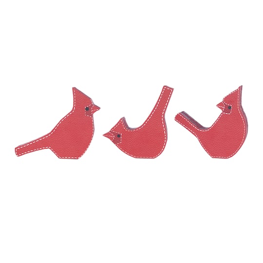 Cardinal Bird Shelf Sitter Set By Melrose in Red | 5" | Michaels®